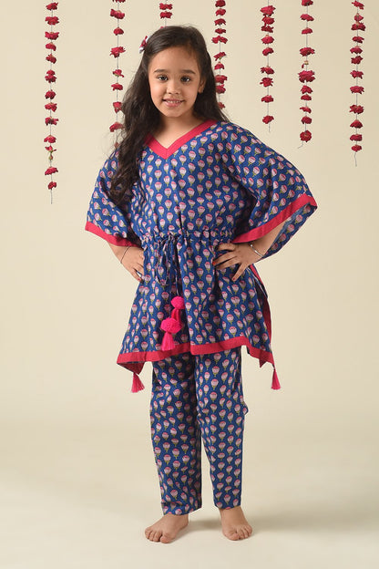 BUTTERFLY KAFTAN SET