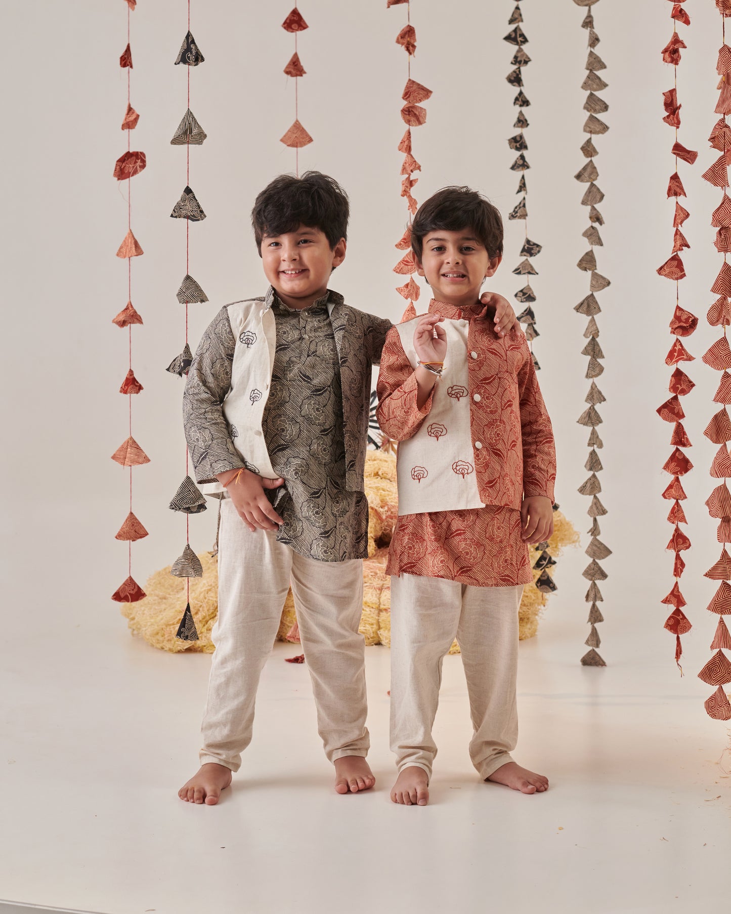 BOY 3 PC EMBROIDERY BANDI SET