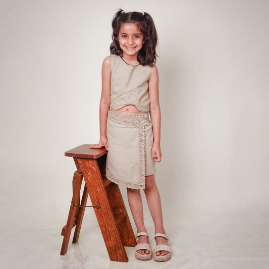 Beige co-ord set