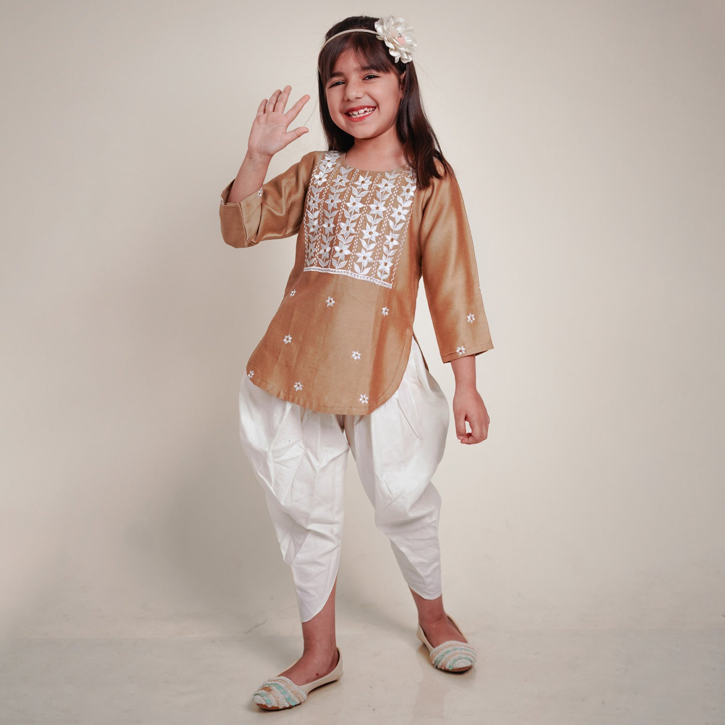Apple cut kurti set