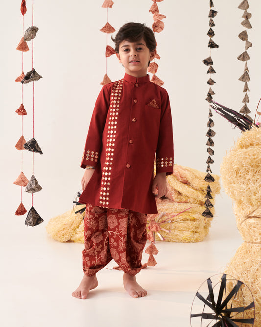 BOY KURTA DHOTI  SET