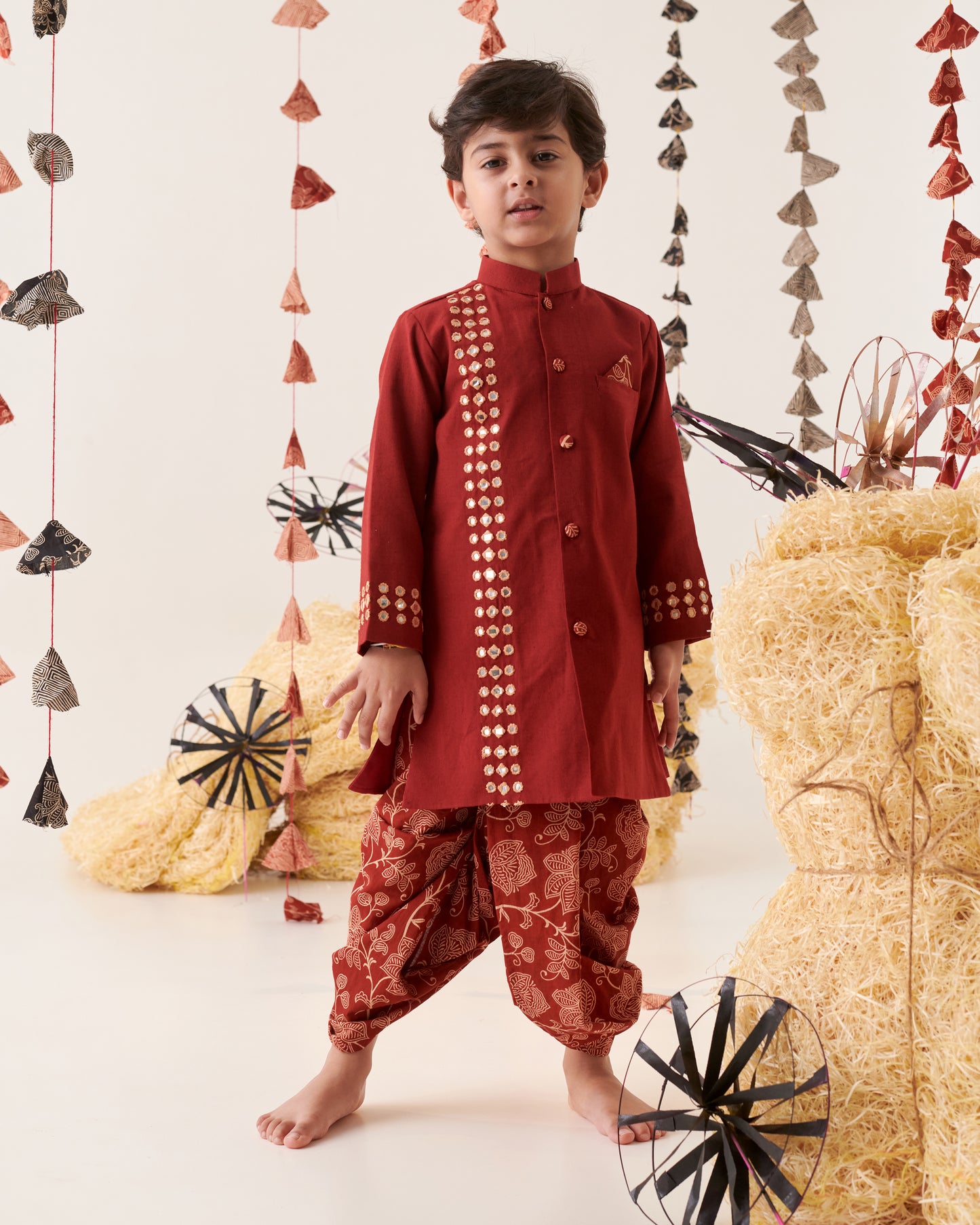 BOY KURTA DHOTI  SET