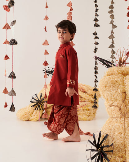 BOY KURTA DHOTI  SET