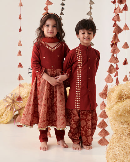 BOY KURTA DHOTI  SET