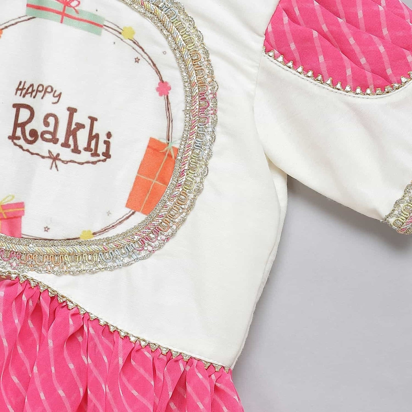 HAPPY RAKHI LEHENGA SET