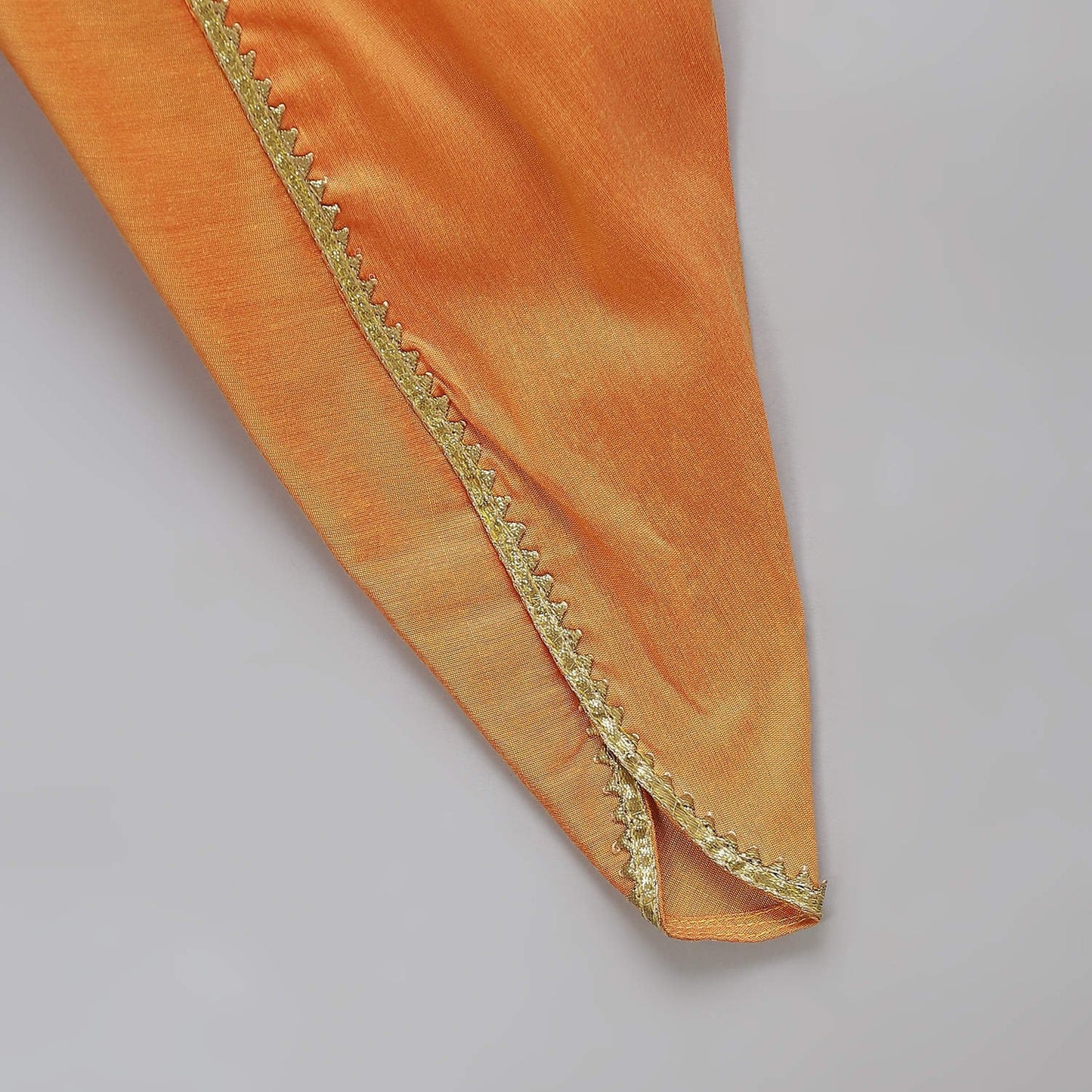 BROTHER SISTER PEACH EMBROIDERED DHOTI SET