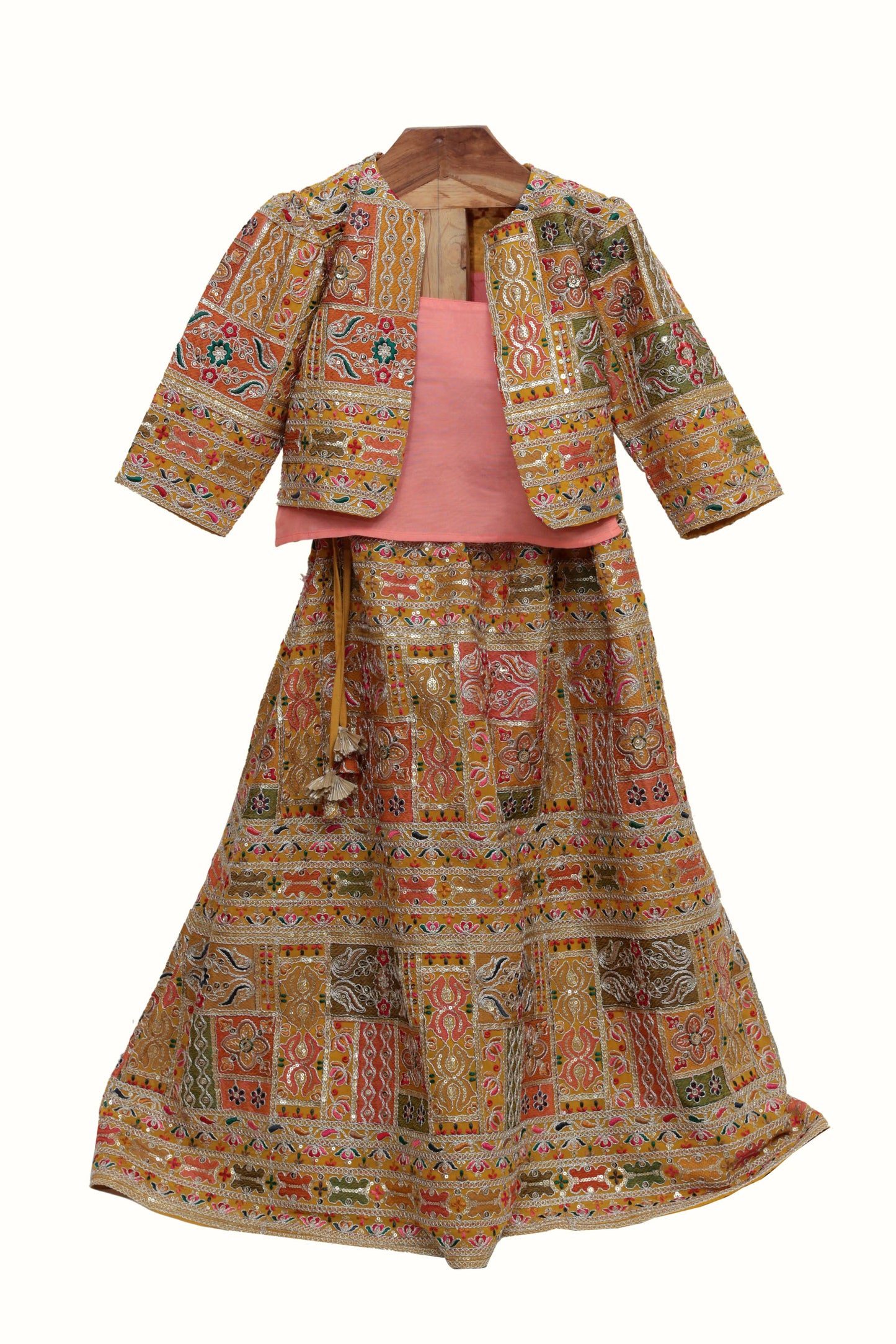 SILK LEHENGA SET