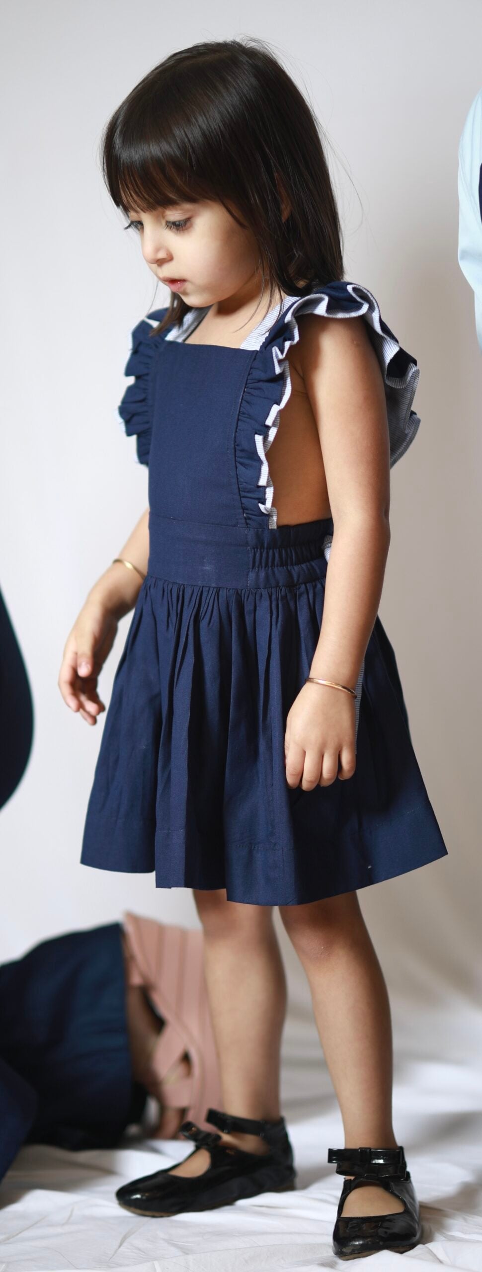 PINAFORE FRILL DRESS