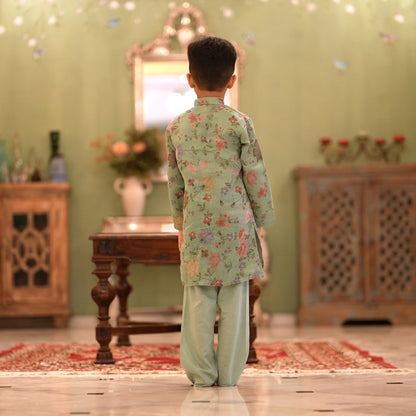 NOOR BOYS JADE KURTA SET