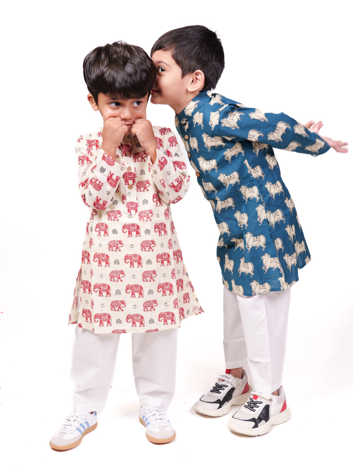 Jaipuri cotton kurta pajama set