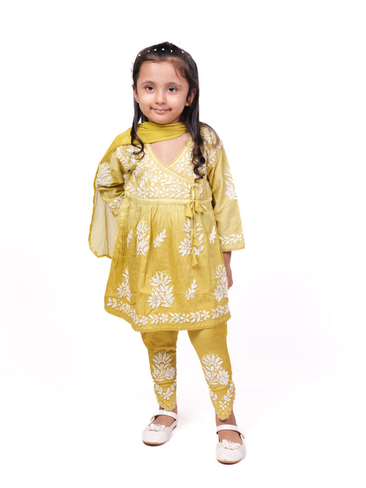 3-piece chikankari suit set