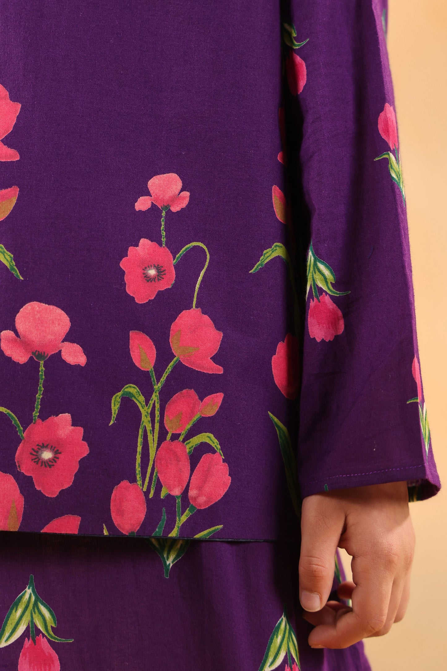 BOY GENDA PHOOL BANDI SET- PURPLE