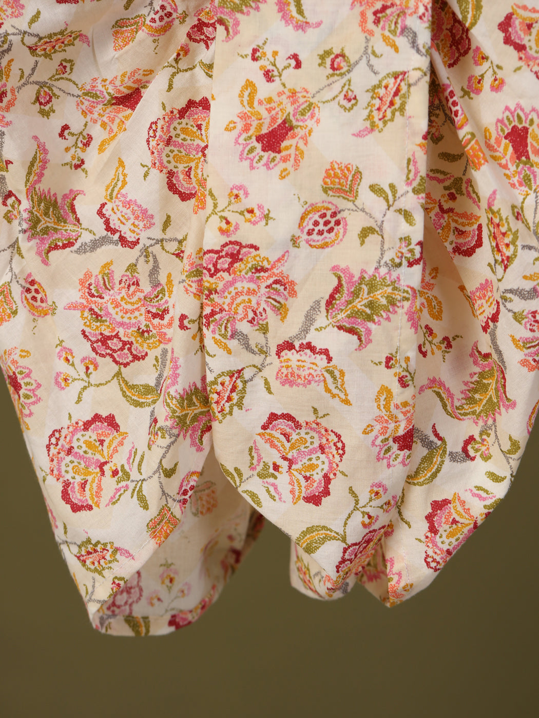 Embroidered Dhoti Set