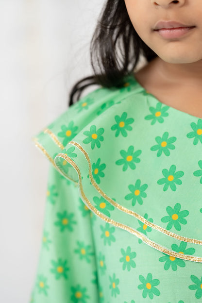 Mint Blossom Dress