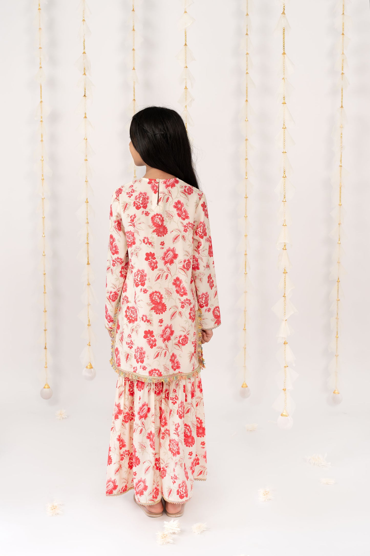 Vintage Rose Sharara Set