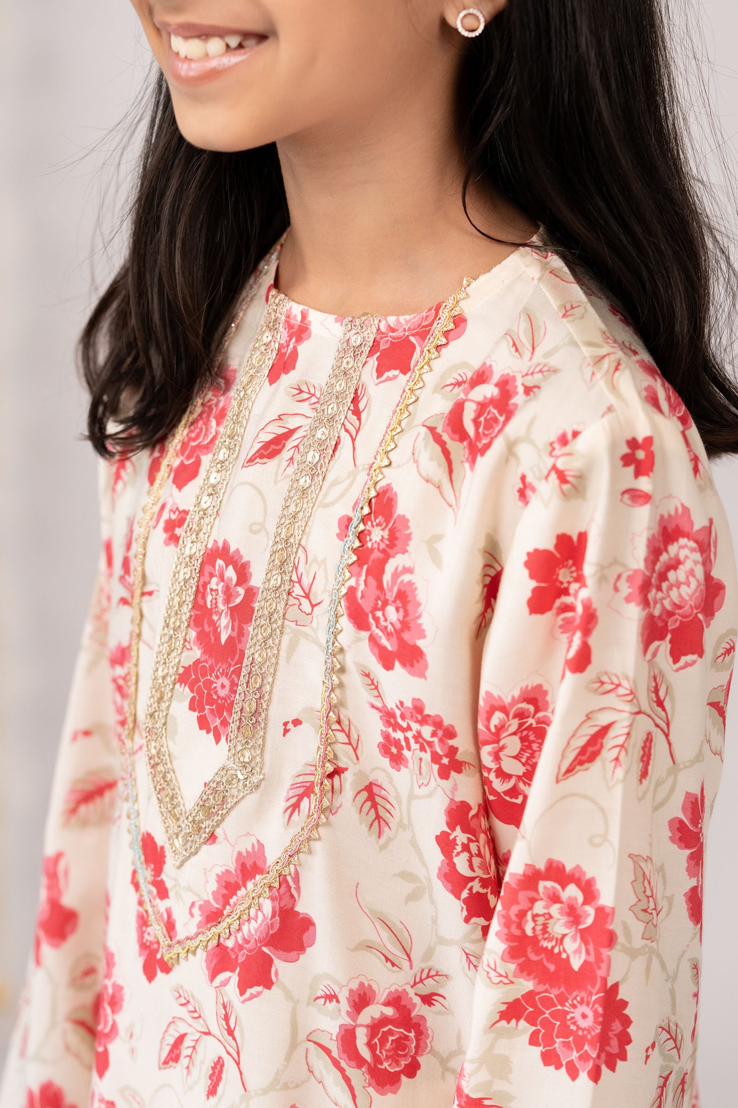 Vintage Rose Sharara Set
