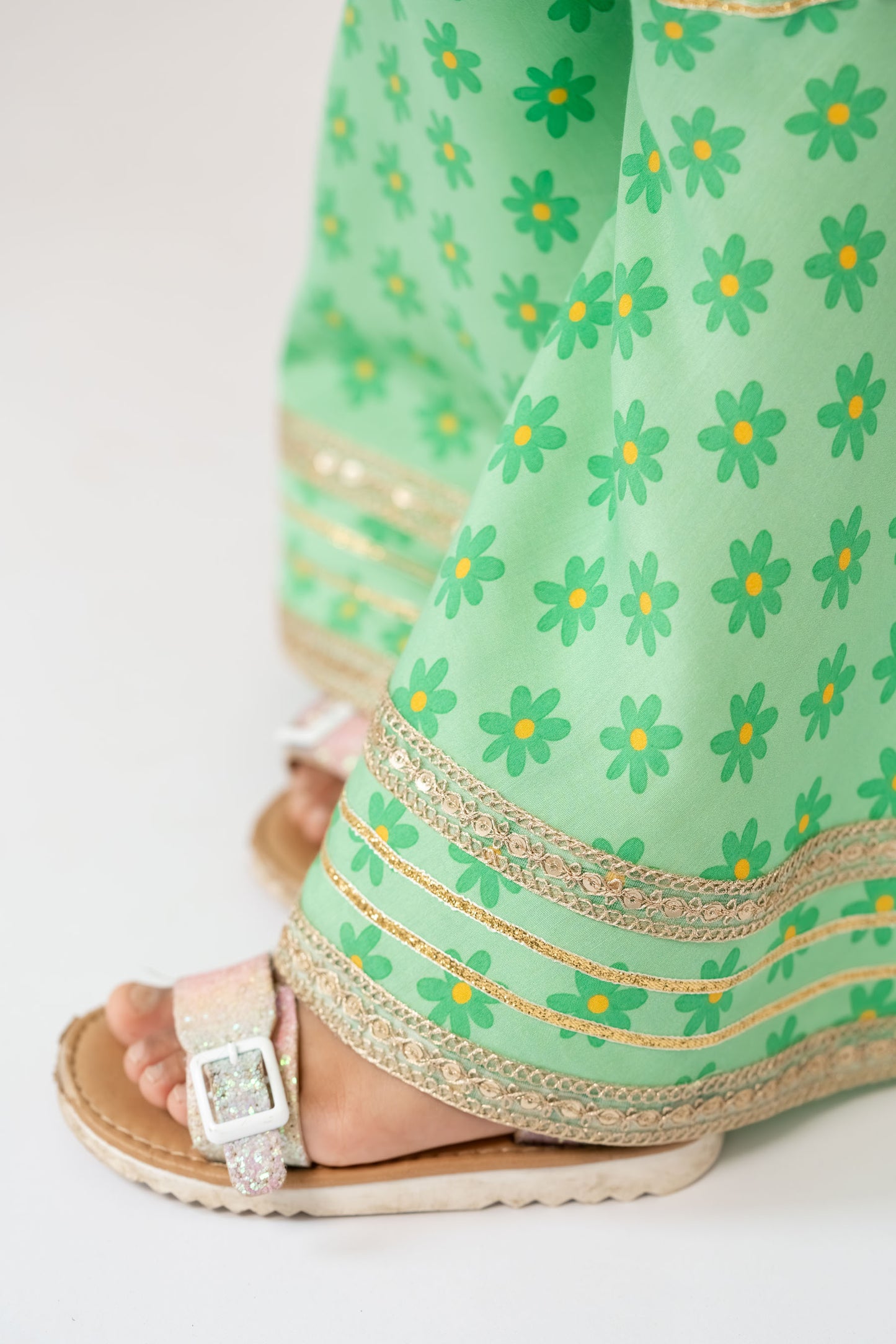 Mint Blossom Dress