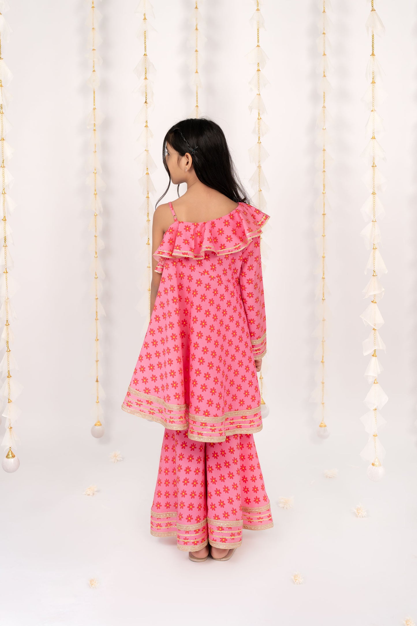 Pink Daisy Twirl Set