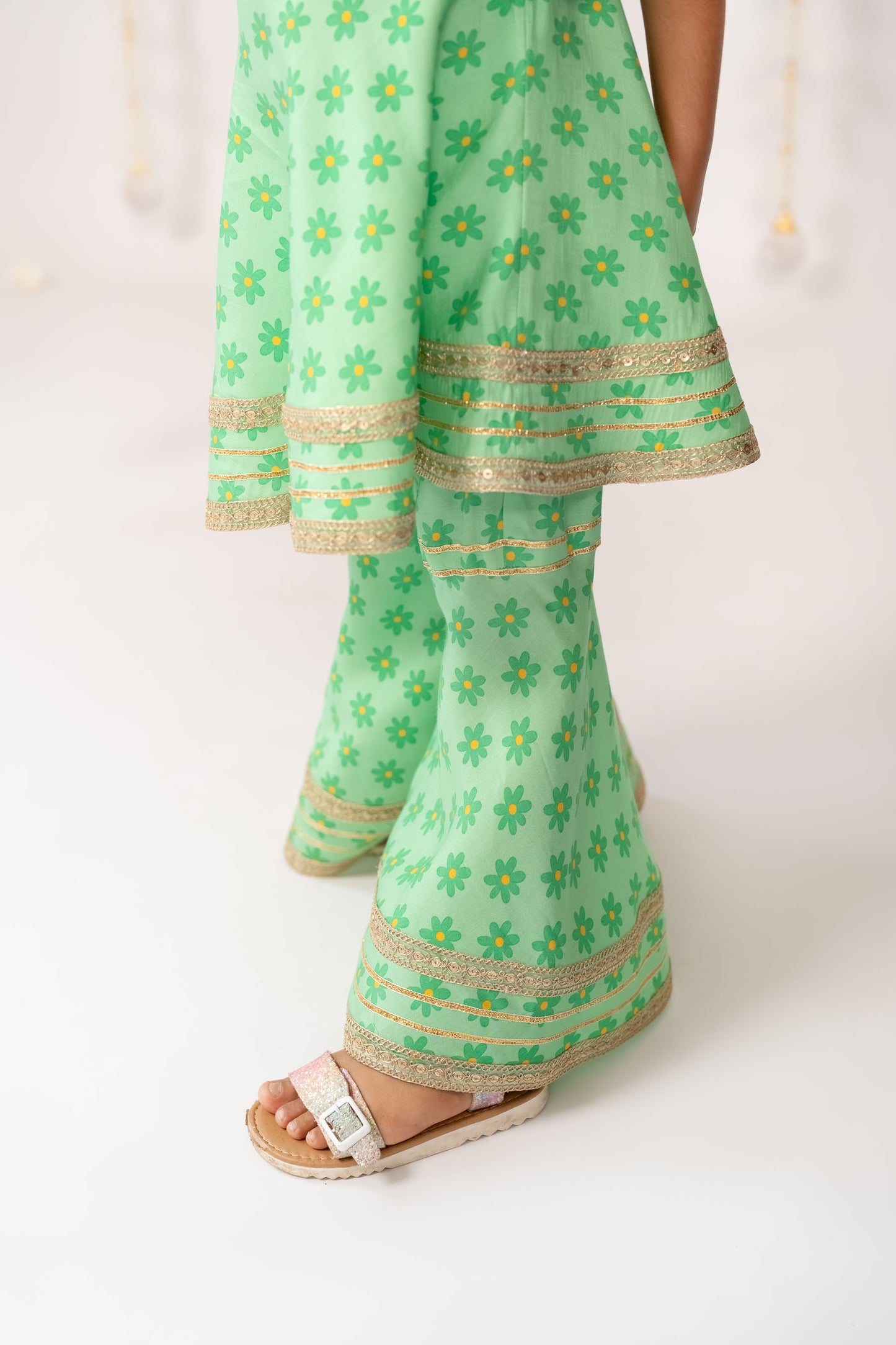 Mint Blossom Dress