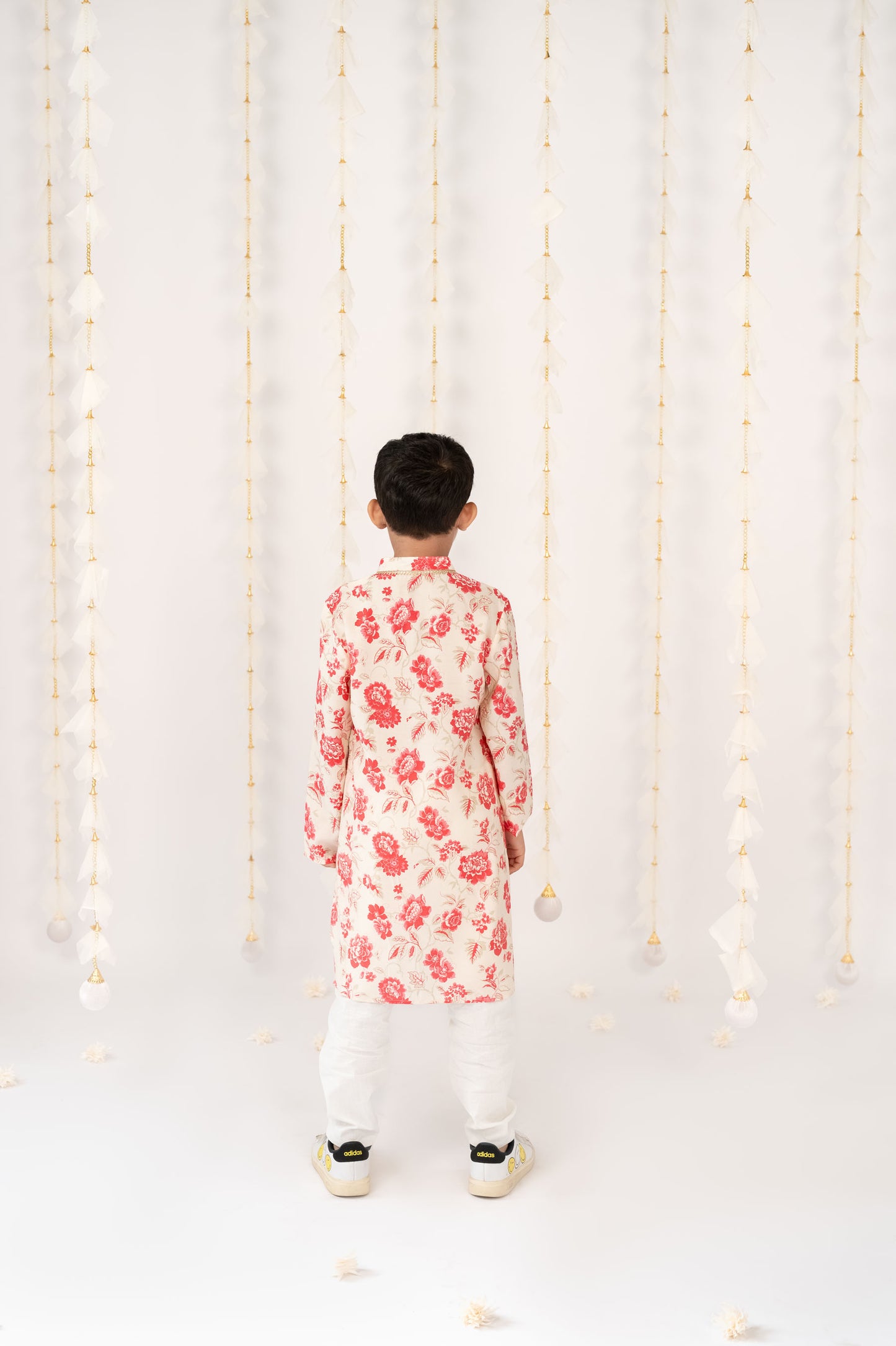 Vintage Rose Kurta with Pants