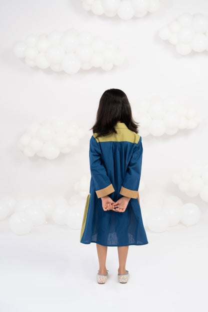 TINY HEARTS PATCHWORK DRESS