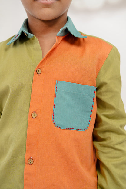 JOYRIDE COLORBLOCK SHIRT