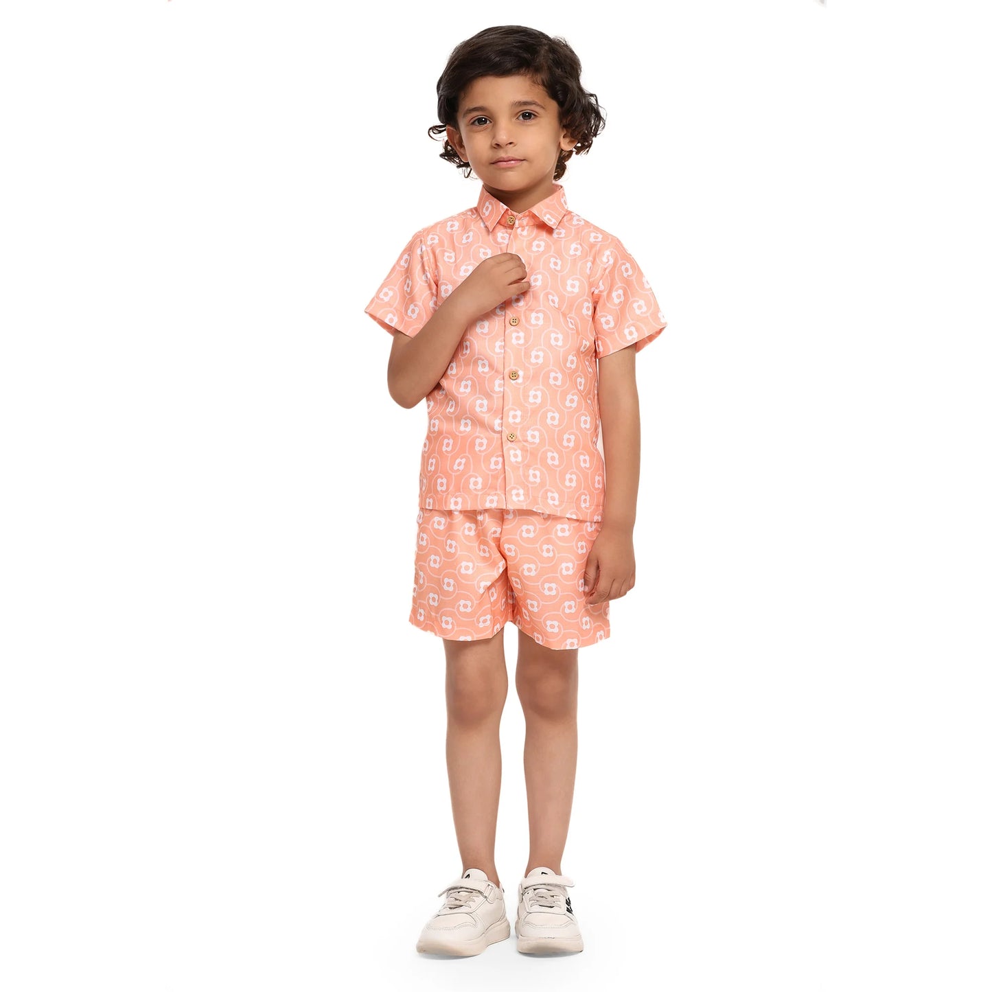 WHITE FLOWER CO-ORD SET