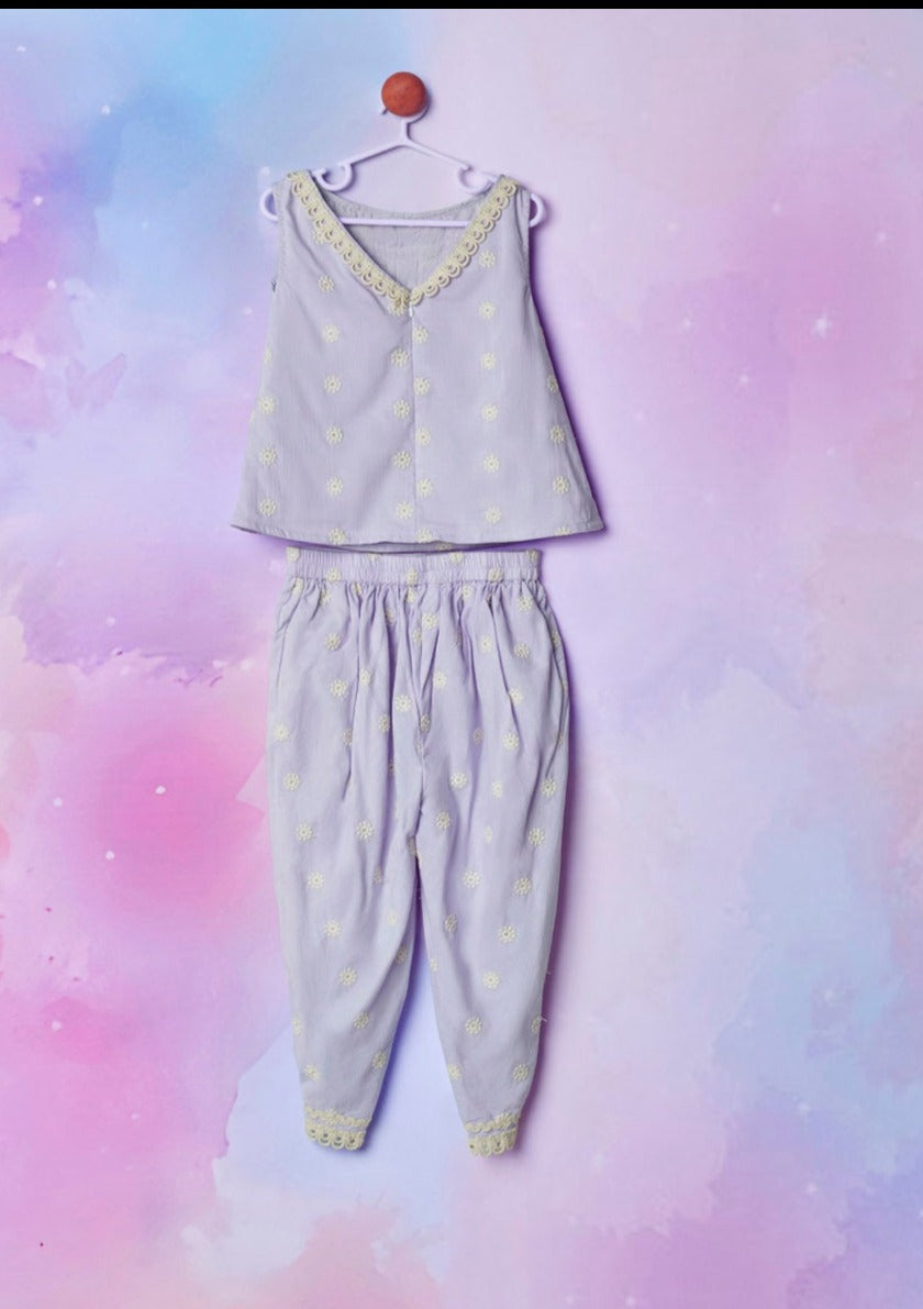 LAVENDER TULIP PANTS