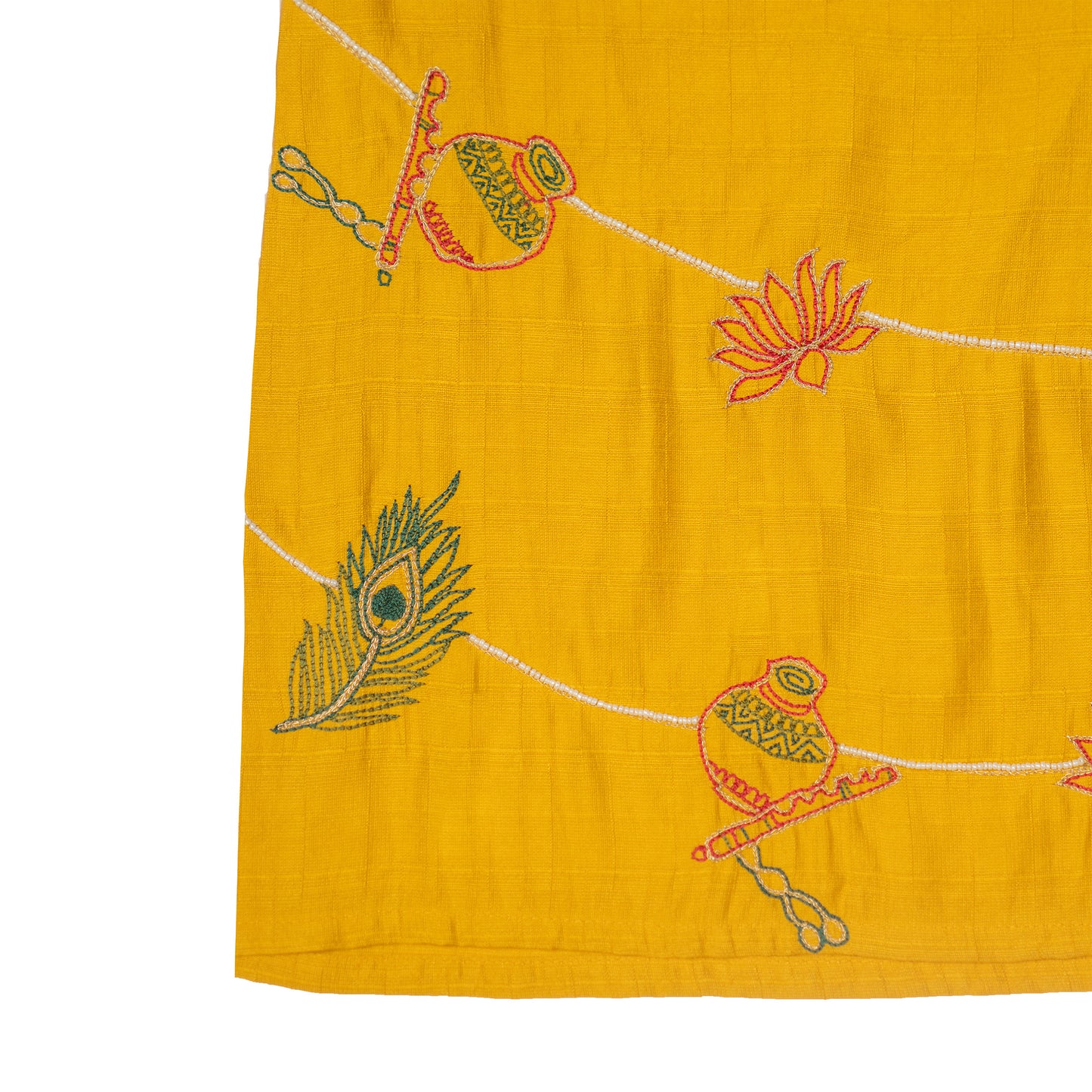 Mor Pankh Krishna Kurta Set