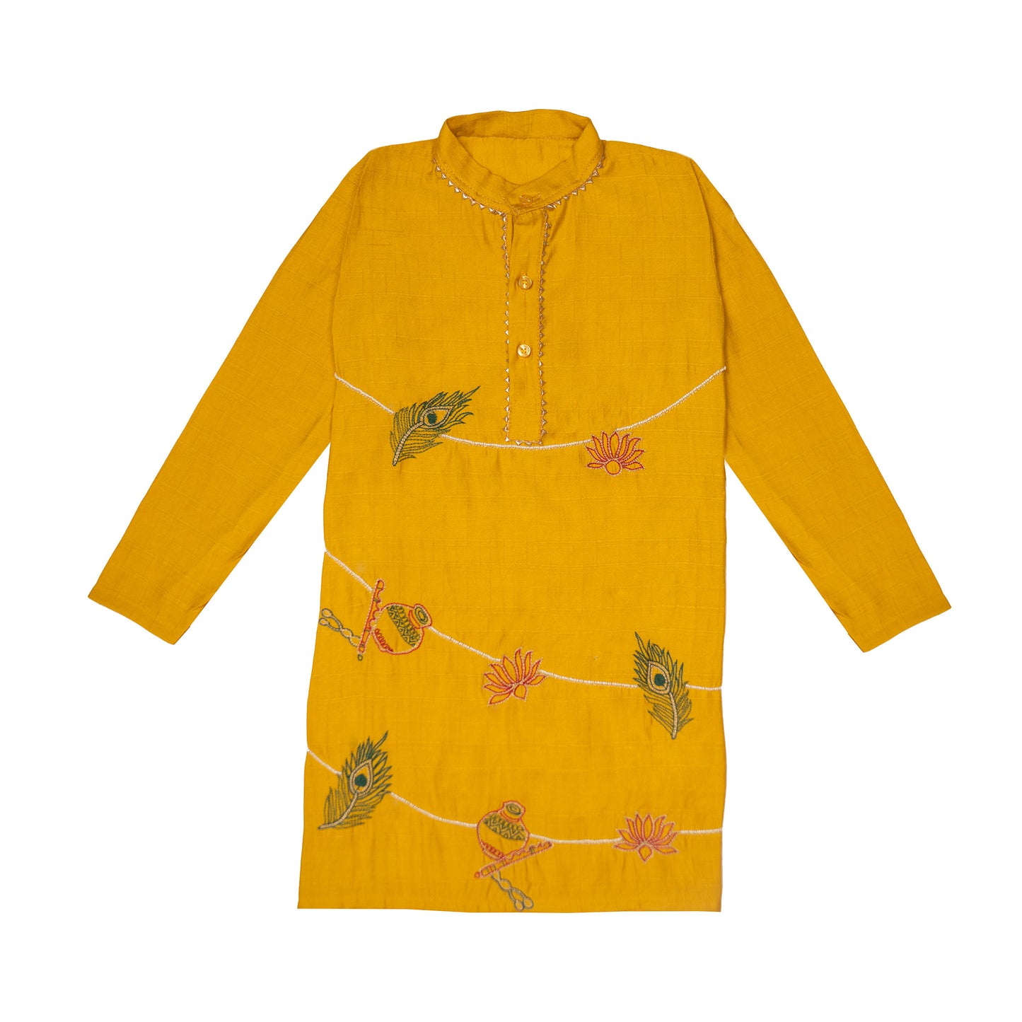 Mor Pankh Krishna Kurta Set