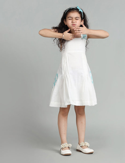 COTTON CRISS CROSS BACK FROCK