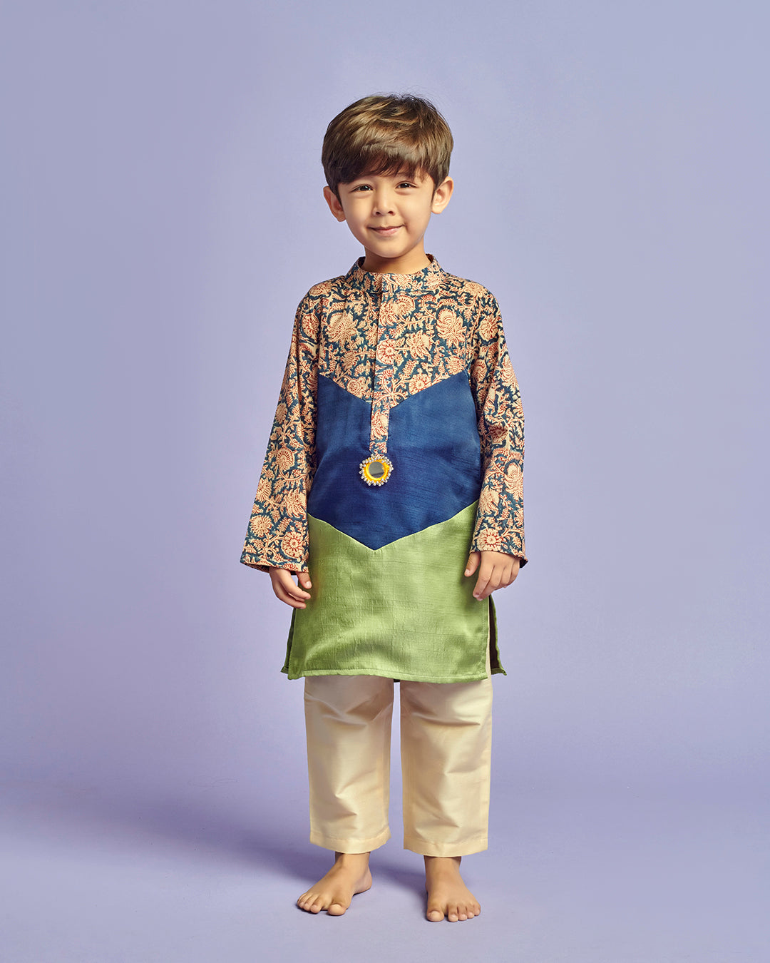 KALAMKARI KURTA SET