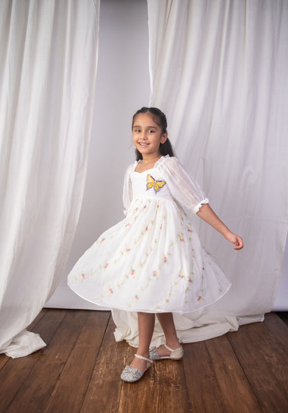 Butterfly meadow dress