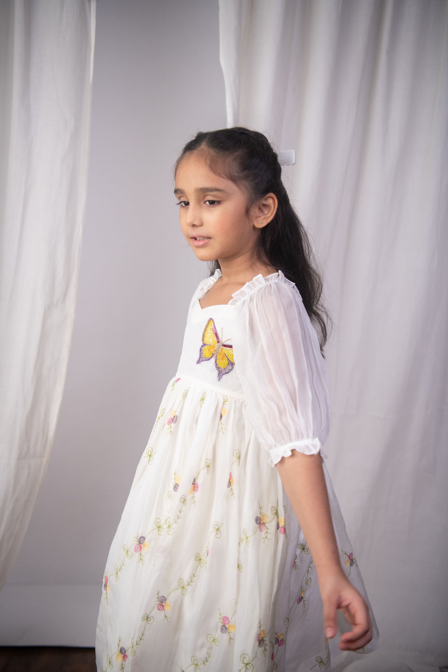 Butterfly meadow dress
