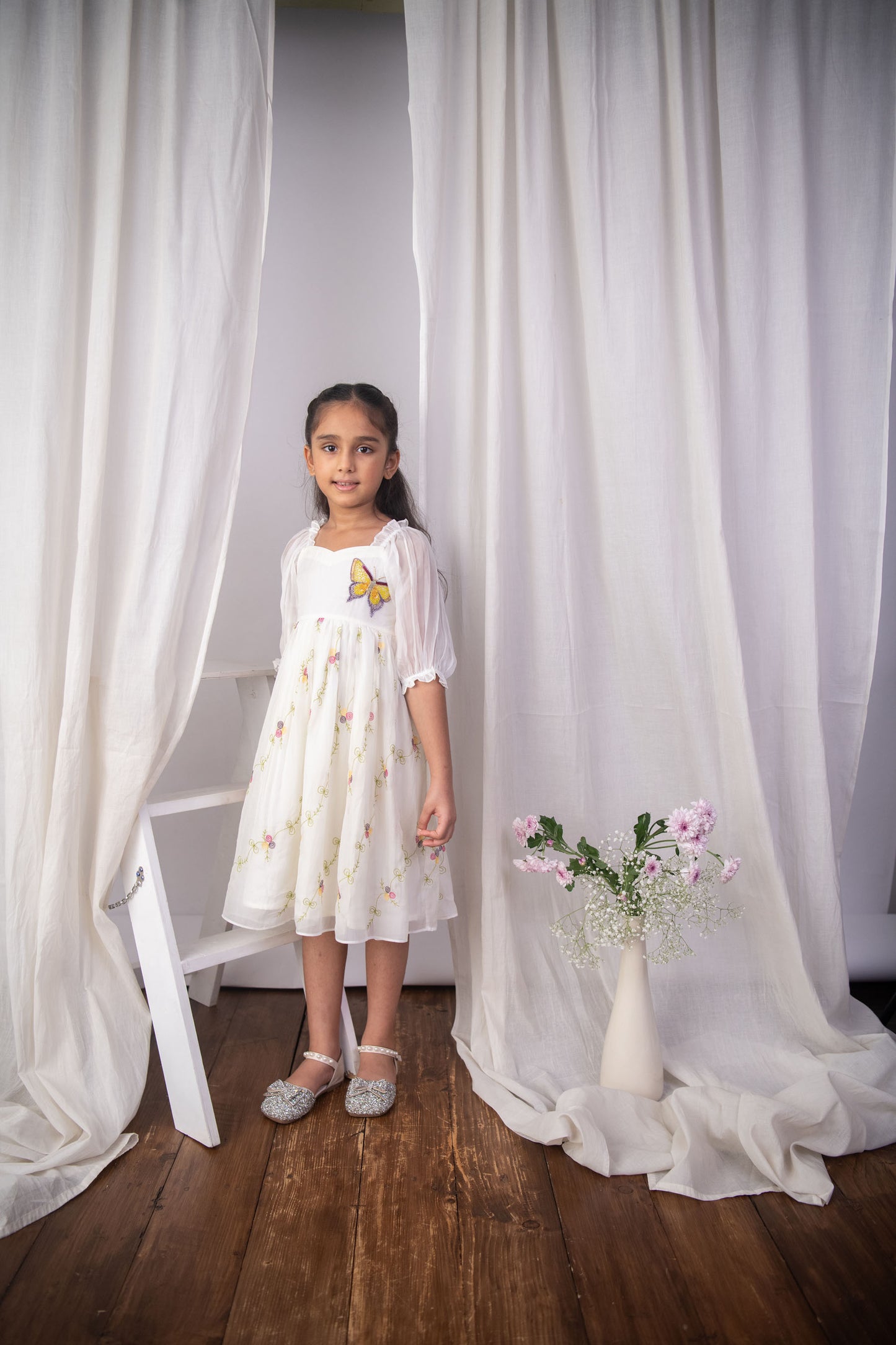 Butterfly meadow dress