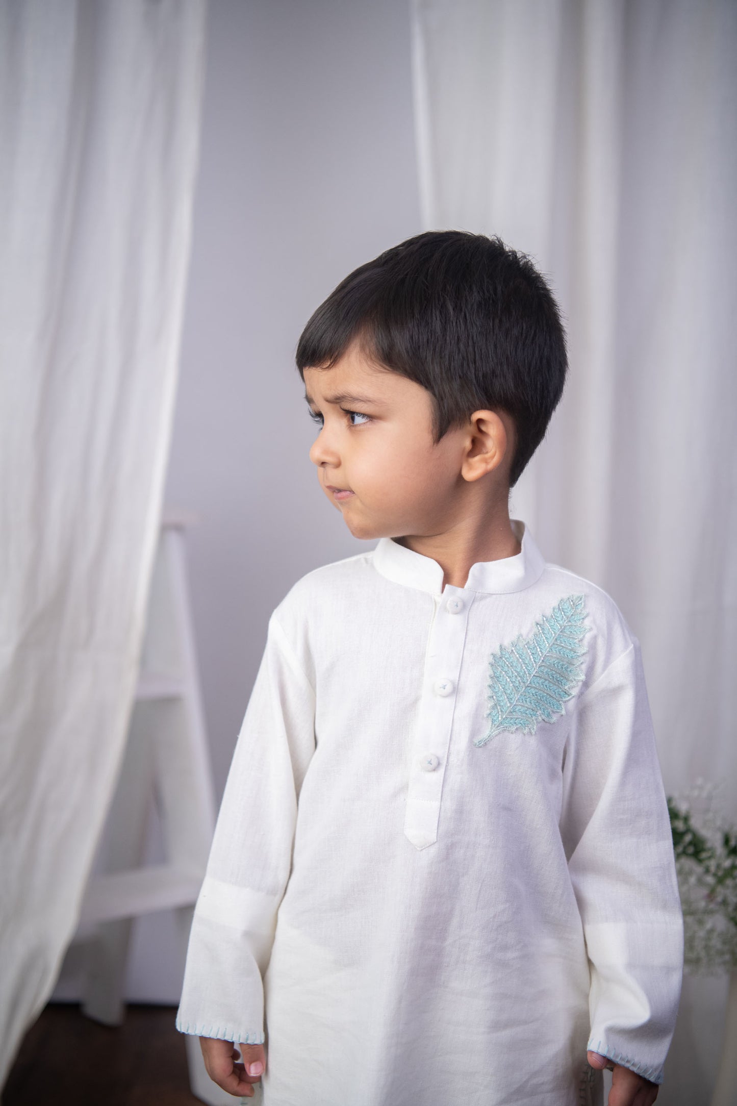 Aqua leaf set