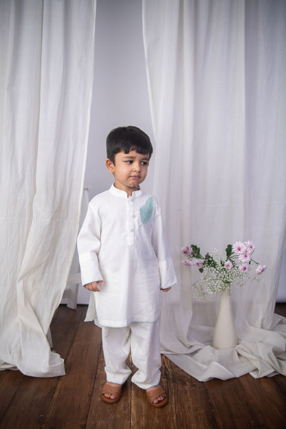 Aqua leaf set