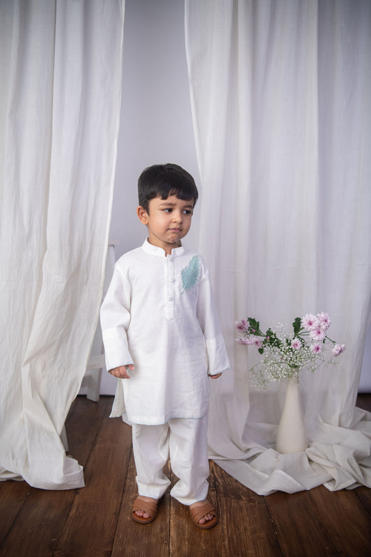 Aqua leaf set