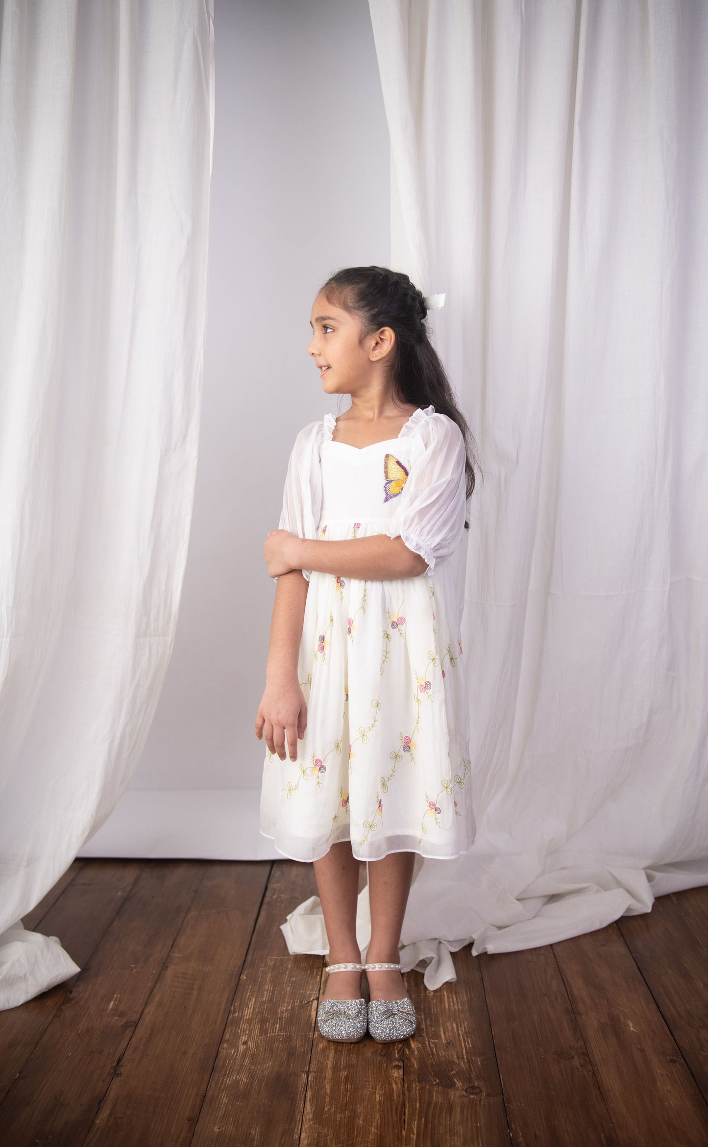 Butterfly meadow dress