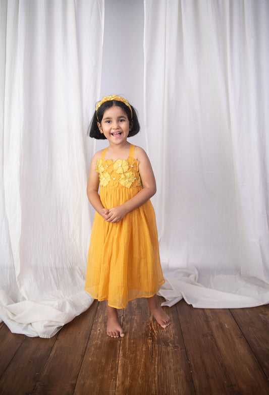 Amber blossom dress