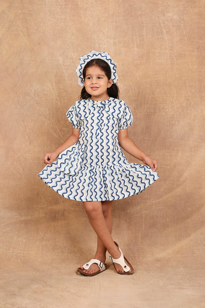 OCEAN BREEZE BOW DRESS